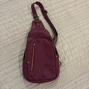 Sundance Catalog Marlowe Leather Sling Bag